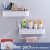 Tilona Wall-Mounted Bathroom & Cosmetic Storage Shelf Set
