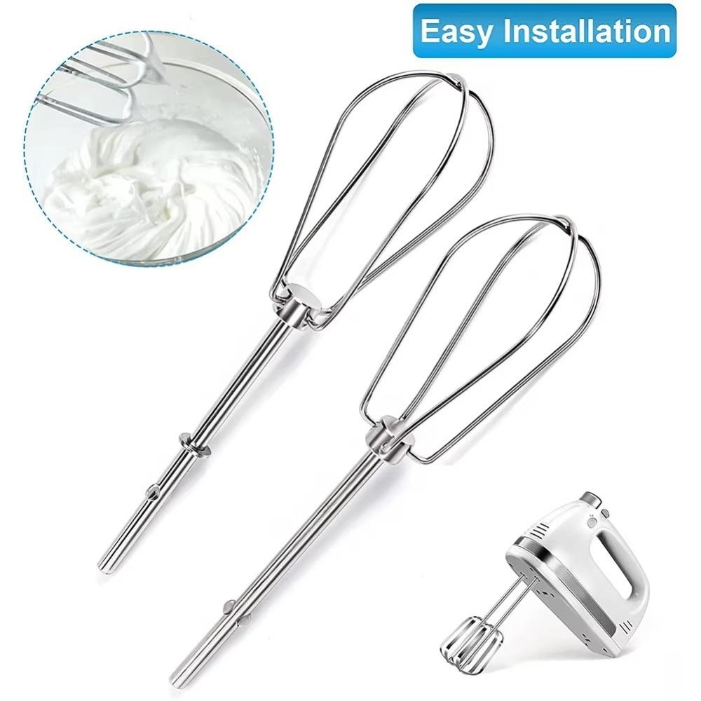 W10490648 Electric Whisk Accessories Stainless Steel DIY Bread Supplies Foamer Handheld Mixer Portable Kitchen Food Mixing Tool