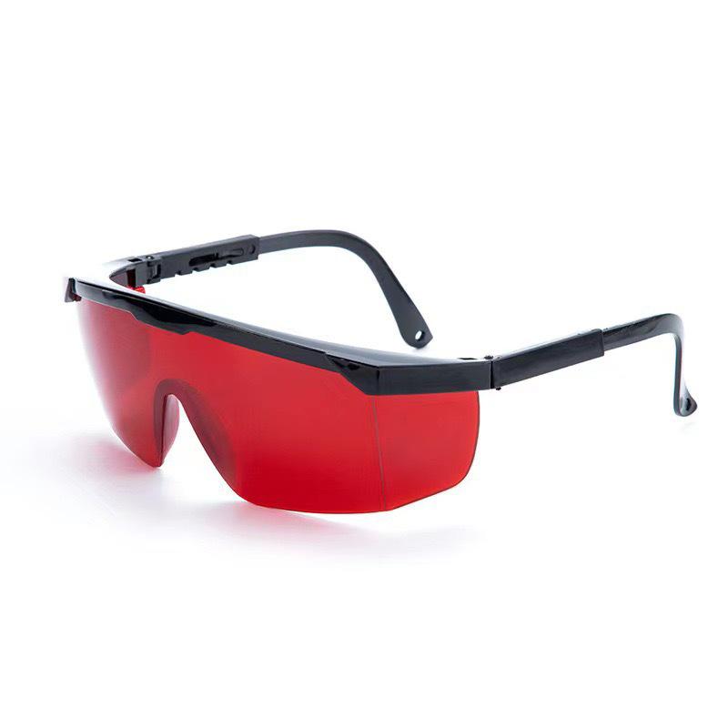Anti-Fog Laser Safety Glasses with Telescopic Legs - Windproof, Dustproof, Anti-Splash Protective Goggles for Grinding and Industrial Use.