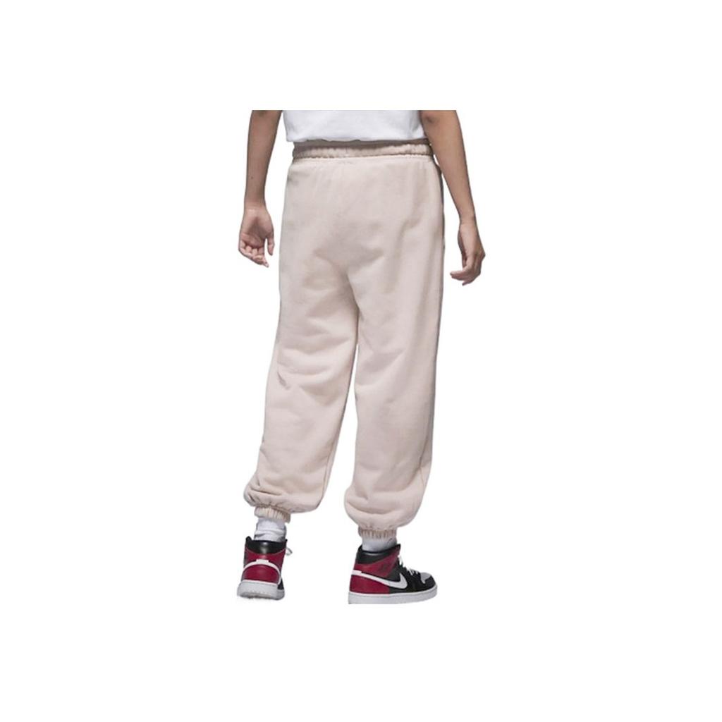 Jordan Love Embroidered Drawstring Loose Fit Joggers Women Joggers Fossil-Lime FD4804-292