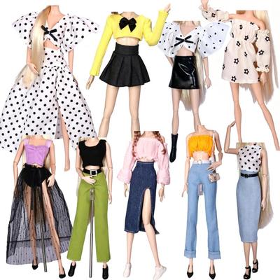30cm Doll Compatible Dress-Up Set: Fashion Princess Dresses for Dolls - Various Coordination Options Suitable for 16 Scale Dolls. Includes a Variety