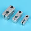 1Pcs Optical Axis Pillar Fixing Clamp Aluminum Alloy Vertical Fixed Diameter Steel Pipe Fixing Bracket Cross Block