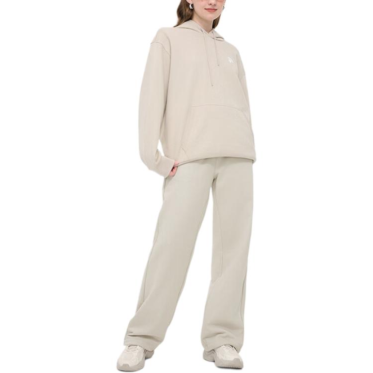 Fila Fusion Fashion Casual Loose Wide Leg Knitted Sports Pants Women bottoms Mugwort-Gray T11W433607F-BG
