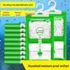 Dehumidifying Bag: Moisture & Mildew-Proof Hangable Absorber for Dorm Rooms, Wardrobes, and Bathrooms.