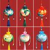 Dragon Boat Festival DIY Handmade Sachet Material Kit New Chinese Style Panda Mugwort Mosquito-Repelling Spice Sachet Finished Hanging Ornament