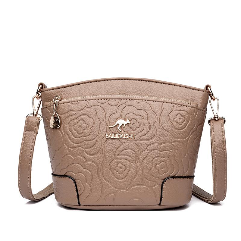 Retro Single-shoulder Bag, Large-capacity Bag, Mom's Phone Bag, High-end Crossbody Bag for Women