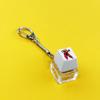 Keyboard Key Toy Party Stress Relief DIY Fidget Button Keycap Fidget Keychain Keyboard Keychain Toys Finger Keyboard