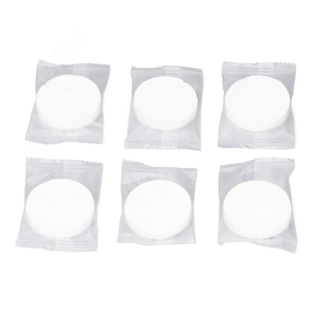 6pcs Compressed Towel Face Cleansing Compressed Towels Thick Portable Disposable Compressed Towel