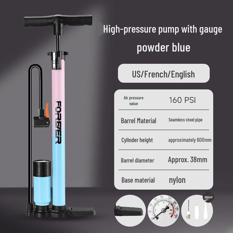 Universal High-Pressure Electric Air Pump for Bicycles, Vehicles, Toys, and Sports Balls