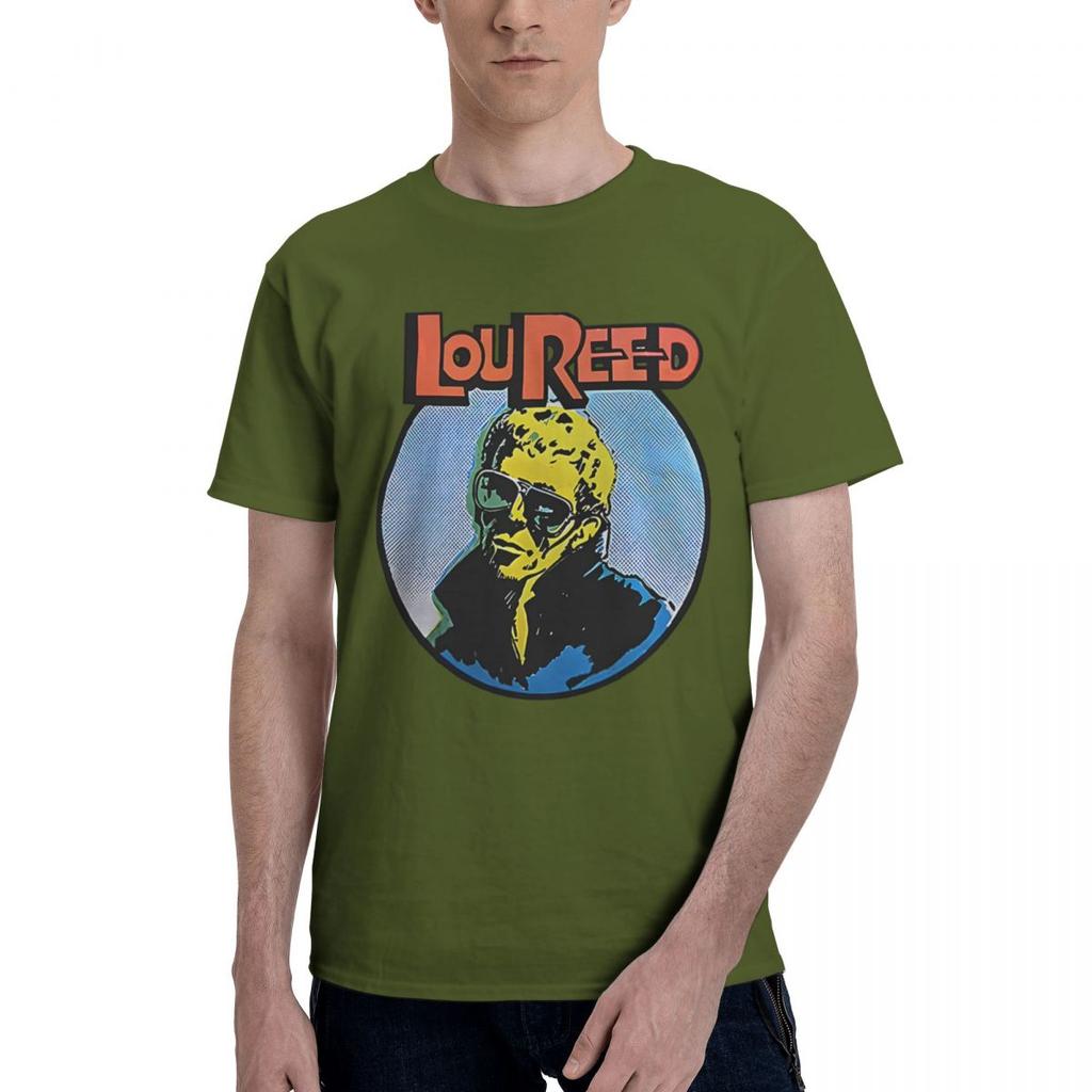Lou Reed Signature 100 Cotton Casual Breathable Confortable Manga Funny Ugus TShirts Funny Gift