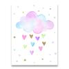 Rainbow Unicorn Wall Art Prints Baby Nursery Poster Cute Canvas Painting Nordic Decoration Picture Children Kids Bedroom Decor