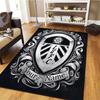 Προσαρμοσμένο Χαλί με Όνομα Leeds United για Σαλόνι, Υπνοδωμάτιο, Διακόσμηση Καναπέ Σπιτιού, Αντιολισθητικό Πατάκι Δαπέδου για Παιχνίδι Παιδιών