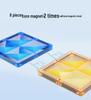 Diamond Surface Magnetic Tiles: Children's Educational Building Blocks & Jigsaw Puzzle Set