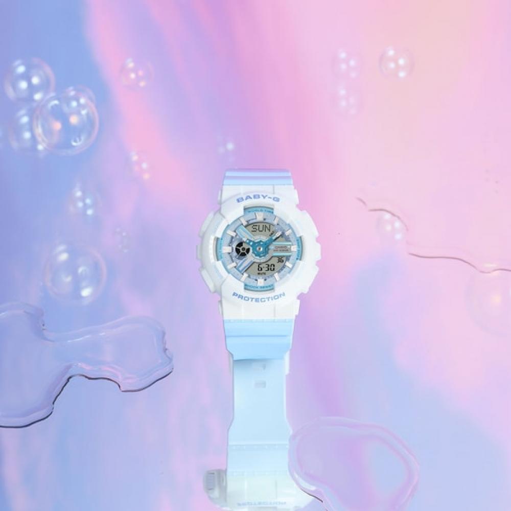 Casio Baby G  Baby Gee  Prism Dreamy Color Ba 110pd 2ajf