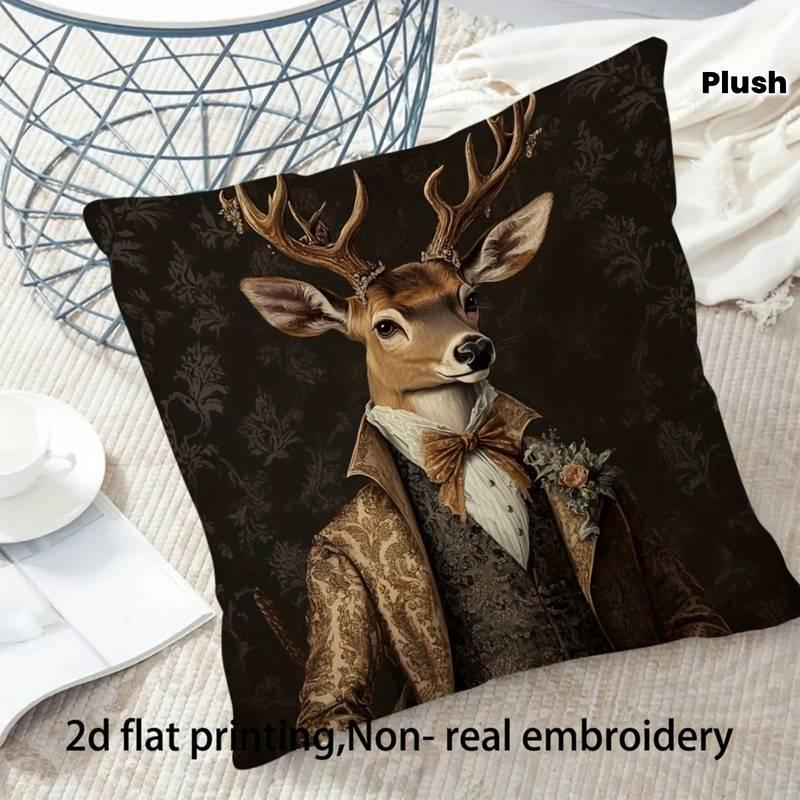Cozy Cabin Patterned PillowcaseSuitable for sofa car bedroom decorative cushion cover pillow cover