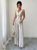 Spring/Summer 2026 Women's Color Block Sleeveless Suit Set - European & American Urban Spicy Style