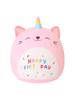 Cat Birthday Squishmallows Cow Unicorn Plush Toy Cute Doll Cartoon Kids Gift