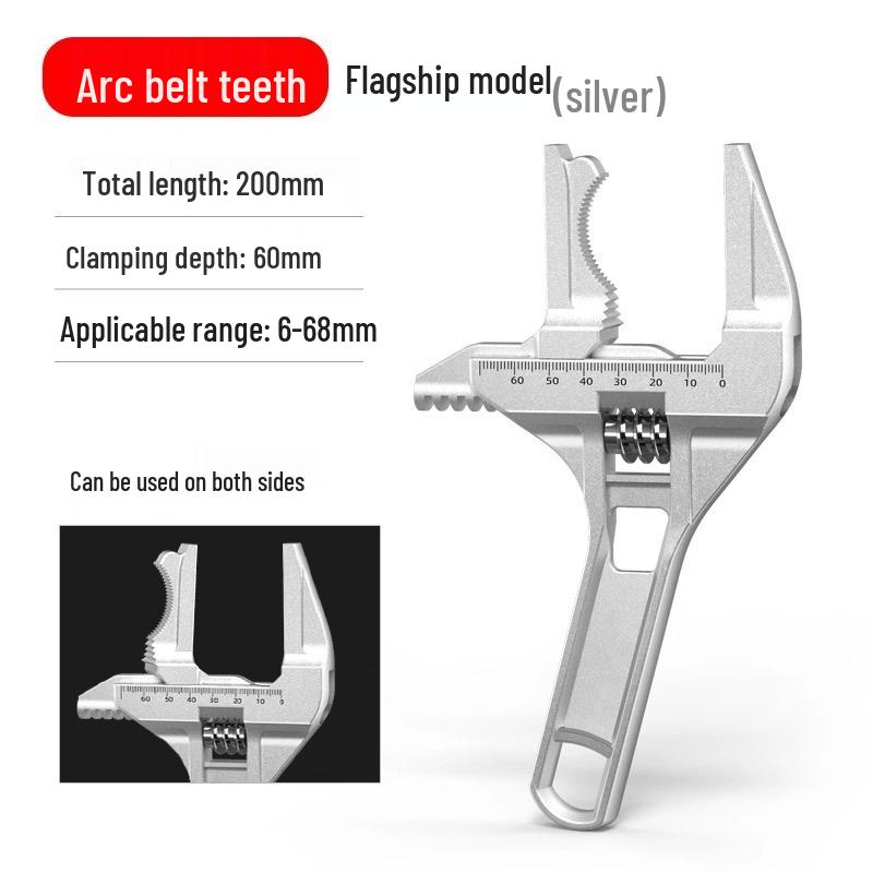 Multi-Use 8-in-1 Wrench for Aquarium & Bathroom Faucet Installation