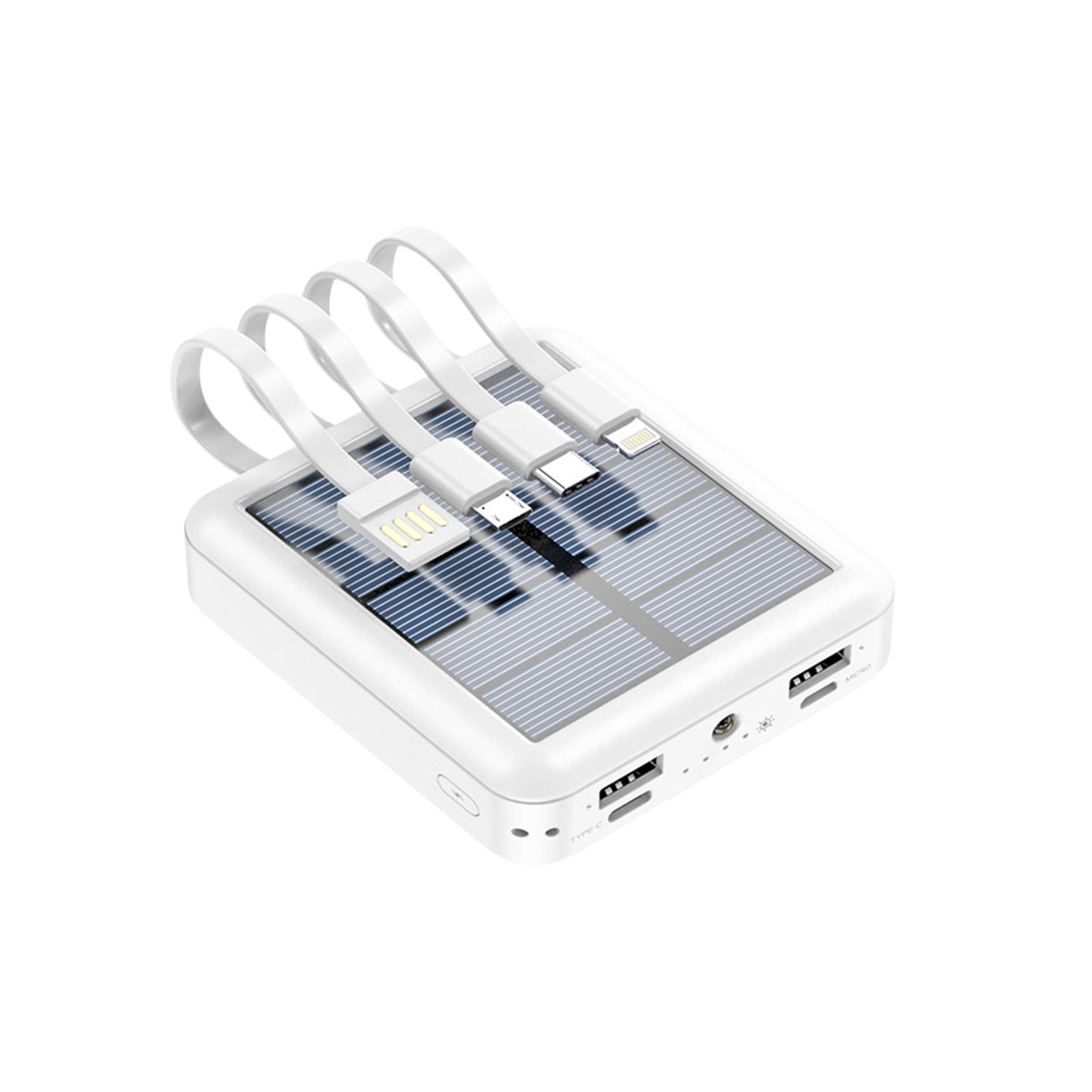 

Общий четырехпроводной аккумулятор для зарядки от солнечной энергии A белый