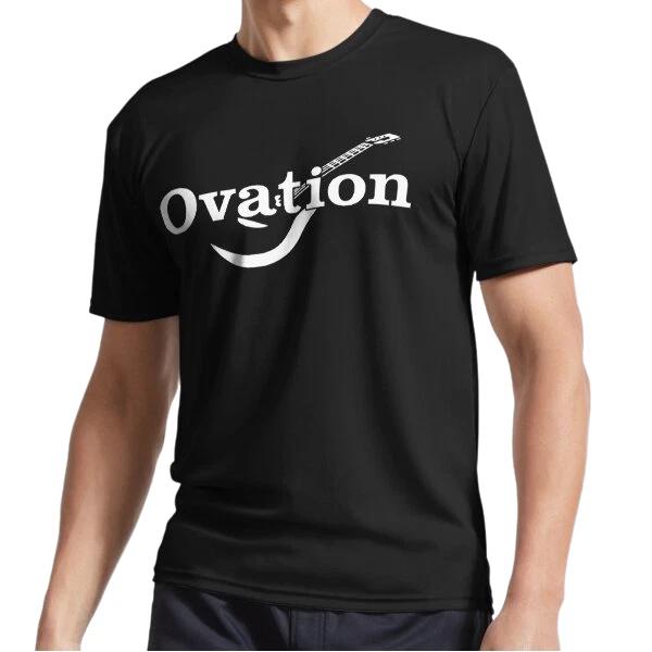 New Ovation Guitars Logo Classic Active Logo T-Shirt Funny Size S to 5XL S