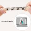Fashionable Square Jewelry Link Accessory for Stainless Steel Bracelet Making