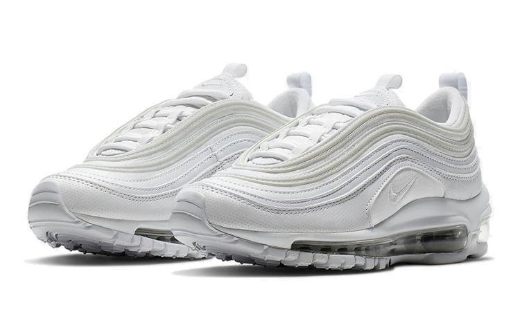 Nike Air Max 97 White Metallic Silver GS 921522-104