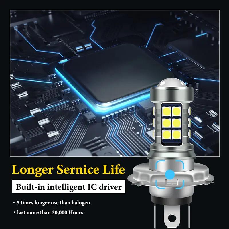 2PCS H7 H8 H11 Car Fog Lamp 9005 HB3 9006 HB4 27SMD White LED Bulbs Car Driving Running Light DRL 12V