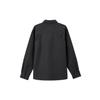 Nike Swoosh Solid Color Breathable Long Sleeve Shirt Men Shirts Black FB7743-060