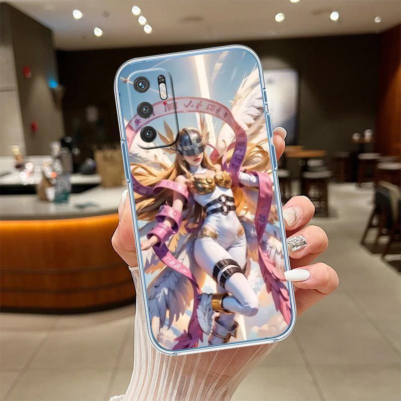 

NH51 D-Digimons Transparent Phone Case for Samsung Galaxy A04 A04S A14 A23 A34 A54 M23 M33 M52 M53 Galaxy A54 5G