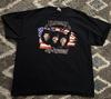 VTG Alabama Band T-Shirt XL All American Tour 2004 Beidseitig Schwarz