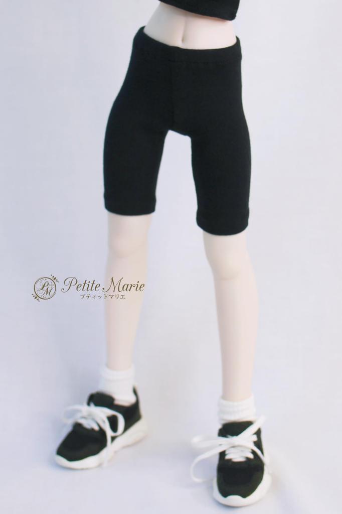 [Petite Marie] 13 MDD Compatible 34 Length Leggings, Black, Tights, Fitness Pants, Leggings, Daily Pants, Casual Pants, 40cm Doll, BJD, Doll Clothes