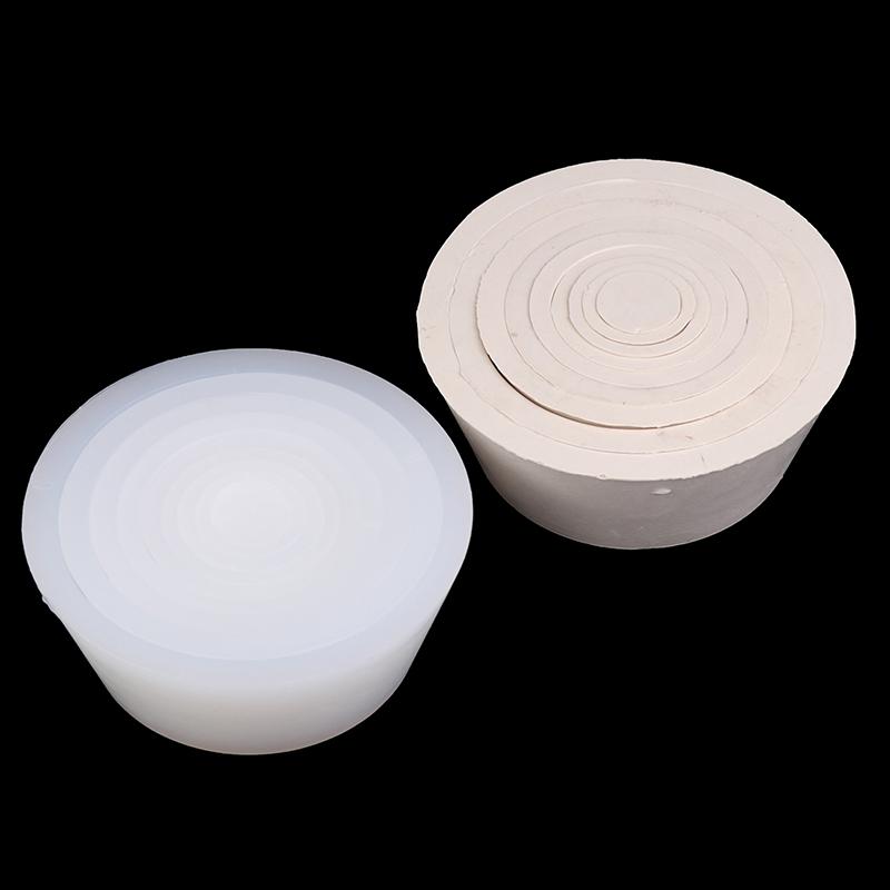 9 Bucăți Suport Sticlă cu Ventuză Con de Filtrare din Cauciuc Dop Neted Ansambluri de Filtrare Adaptor Dop Conic din Silicon Pâlnie