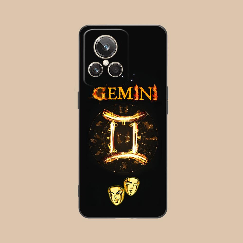 

Чохол для мобільного телефону Знак Зодіаку Близнюки для Realme GT 8 Neo Pro C75 73 71 C67 65 C55 53 C35 31 C20 15 Барвистий друкований чохол realme C15