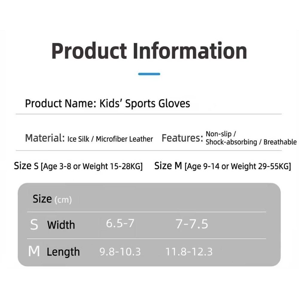 Shock-Absorption Cycling Gloves Anti-Slip Half Finger Gloves Motorcycle Riding