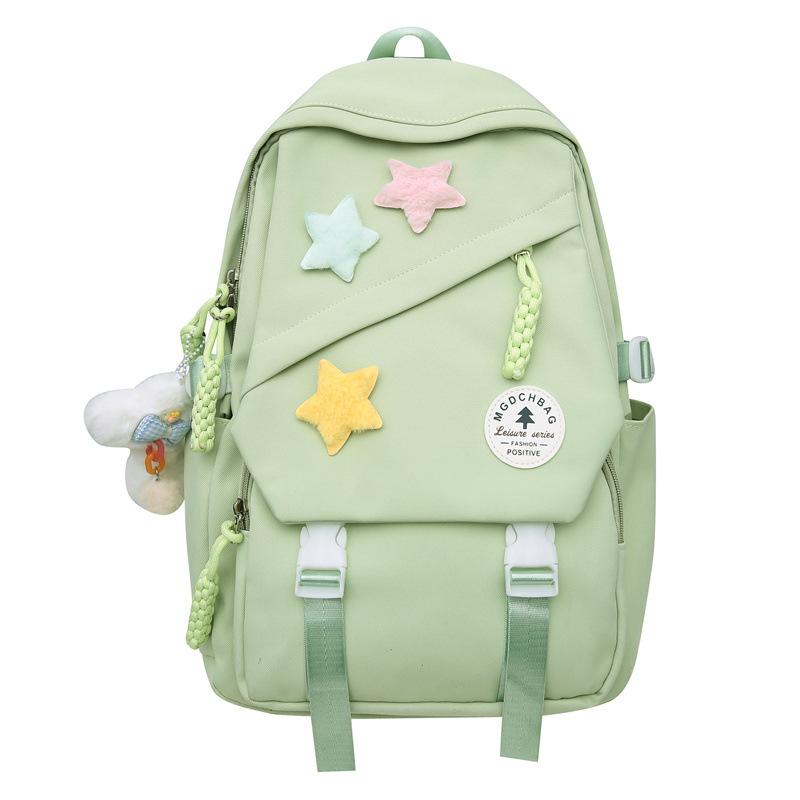 A Simple and Versatile Backpack for Primary School Girls, Full of Girlish Charm and Youthful Vigor, A Treasure Trove of Backpack