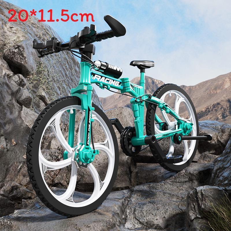 Plastic Mountain Bike Model Toy With Realistic Design For Boys And Collectors