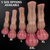 Human Leg Anal Plug Five Sizes of Anal Plugs Realistic Texture Butt Plug Adult Sex Toys Soft Silicone Material Man Women 18+ Waterproof Easy To Clean