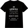 Inspirational Quote T Shirt Genius Is One Percent Inspiration Ninety Nine Tee