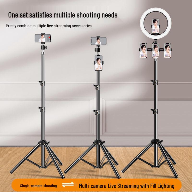 Mobile Tripod Stand for Live Streaming and Selfies