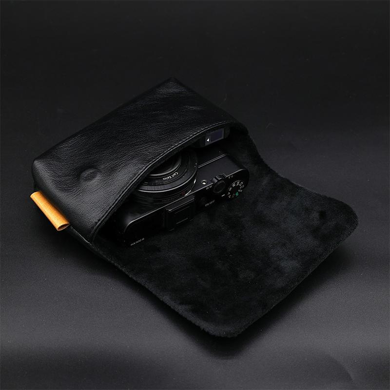 Pu Leather Camera Bag Soft Case Cover For Fujifilm X100V X100F X100T X100S Xf10 X30 X10S X70 Leica Duxl X X2 Canon G7Xiii G5Xii