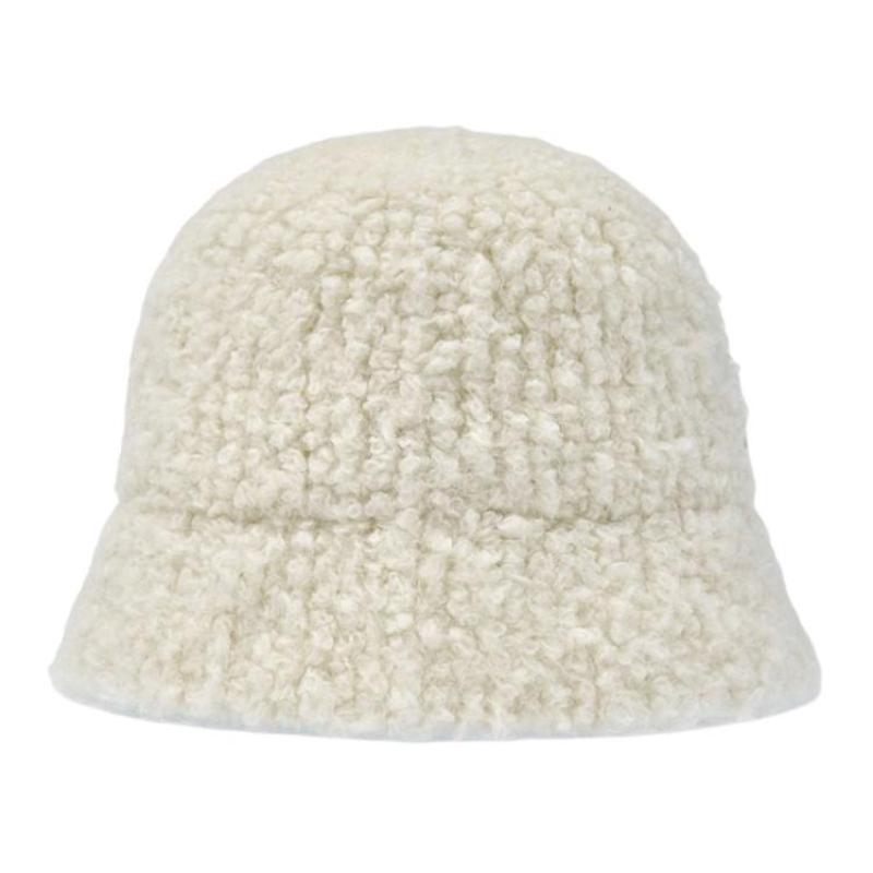 MLB Polyester Bucket Hats Unisex Cream Fashion 3AHTB0156-50CRS