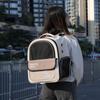 Portable Lightweight Anti-Stress Pet Carrier Backpack for Cats and Small Dogs