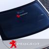 2/4pcs Car Badge Body Trunk Decor Stickers Waterproof Decal Auto Accessories For Peugeot 208 4008 308 3008 2008 207 607 301 508 Y4