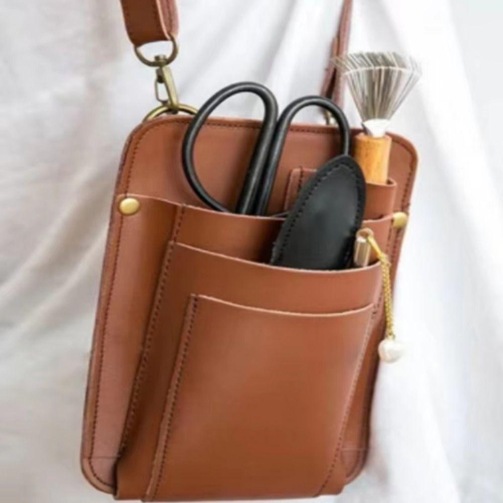 Heavy Duty Adjustable Waist Bag Tool Storage Leather Tool Belt Leather Garden Tool Belt Builder