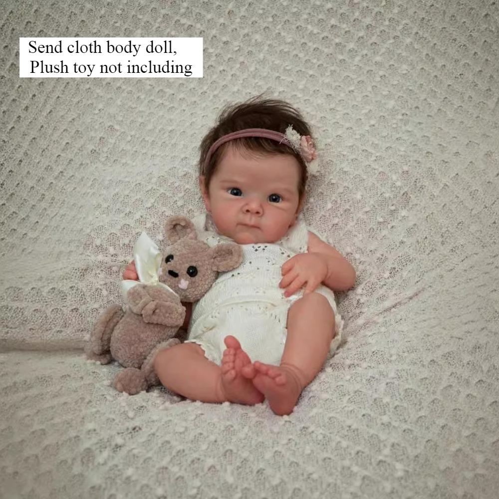 

Реалистичная кукла реборн Бетти Мягкое хлопковое тело Полностью виниловая Опционально кукла новорожденного Очаровательная Реалистичная Бебе Реборн Куклы Девочка Подарок на день рождения ребенку cloth body