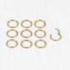5Pcs/lot Stainless Steel Nose Ring Body Clip Hoop for Women Men Cartilage Piercing Segment Nose Hoop Septum Clicker Lip Ear Ring