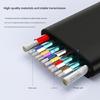 Durability USB4 Data Cable Builts with Aluminum TPE Coating for Longevity Supports 40Gbps Data 8K Video 240W Charging