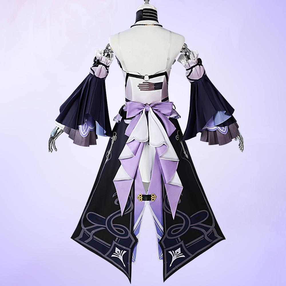 Big black tower cos suit collapsed star dome railway cosplaye costume two-dimensional game animation costume female full set