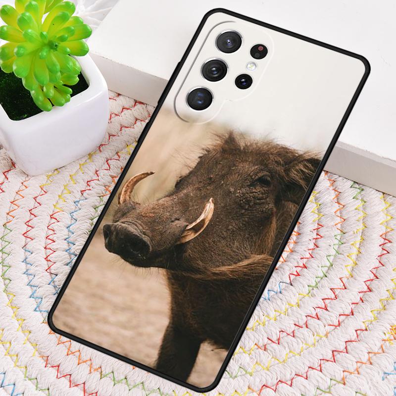 Animal Wild Boar Phone Case for Samsung Galaxy Note 10 Pro S26 Ultra S23 S24 FE S25 S21 S22 PLUS Shockproof Cove