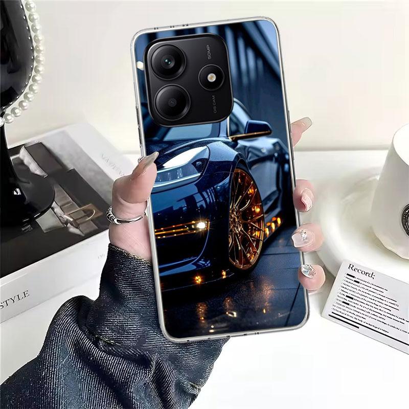 Electric Car M-Model S 3 Soft Phone Case For Xiaomi Redmi Note 15 14 14S 13 12 Pro Plus 12S 11 11S 11E 10 10S 11T 5G Fundas Coqu